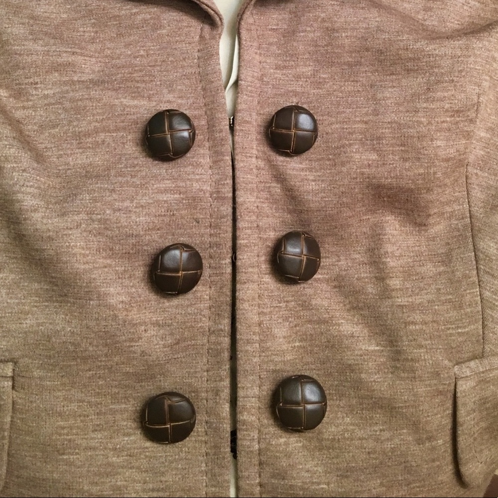 The Limited Camel Ponte Knit Blazer NWT - Picture 6 of 7