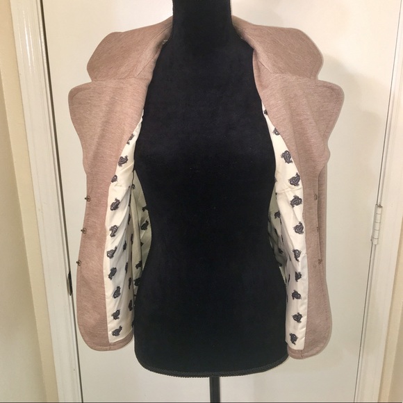 The Limited Camel Ponte Knit Blazer NWT - Picture 5 of 7