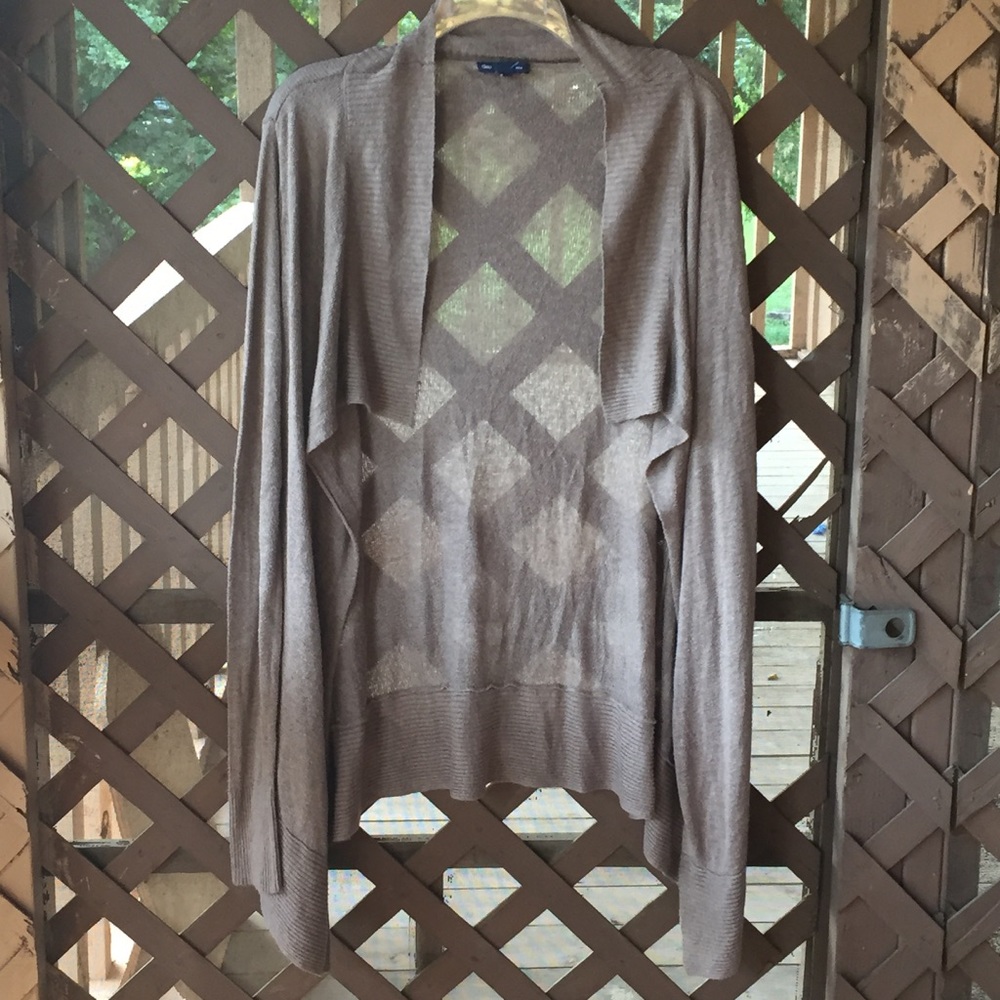 GAP Open Cardigan Sweater