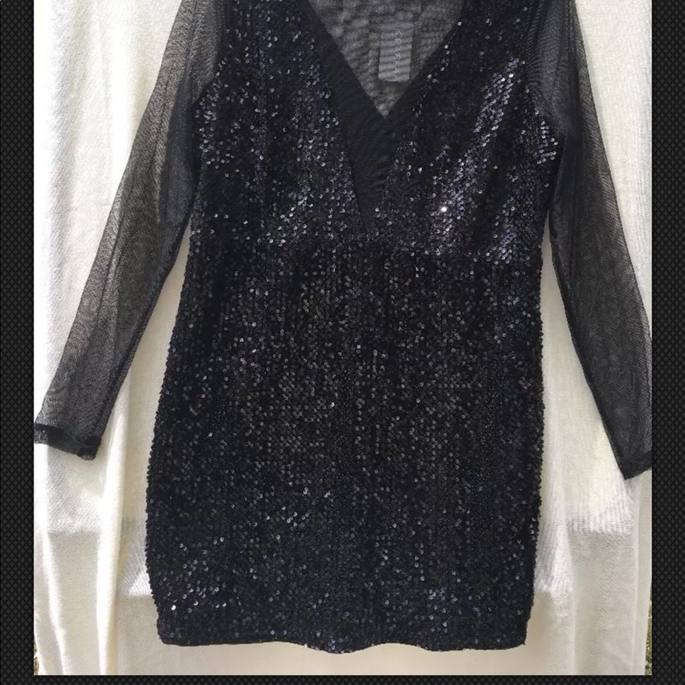 For Ever 21 Plus Dress Short, Long Sleeve Size 0X