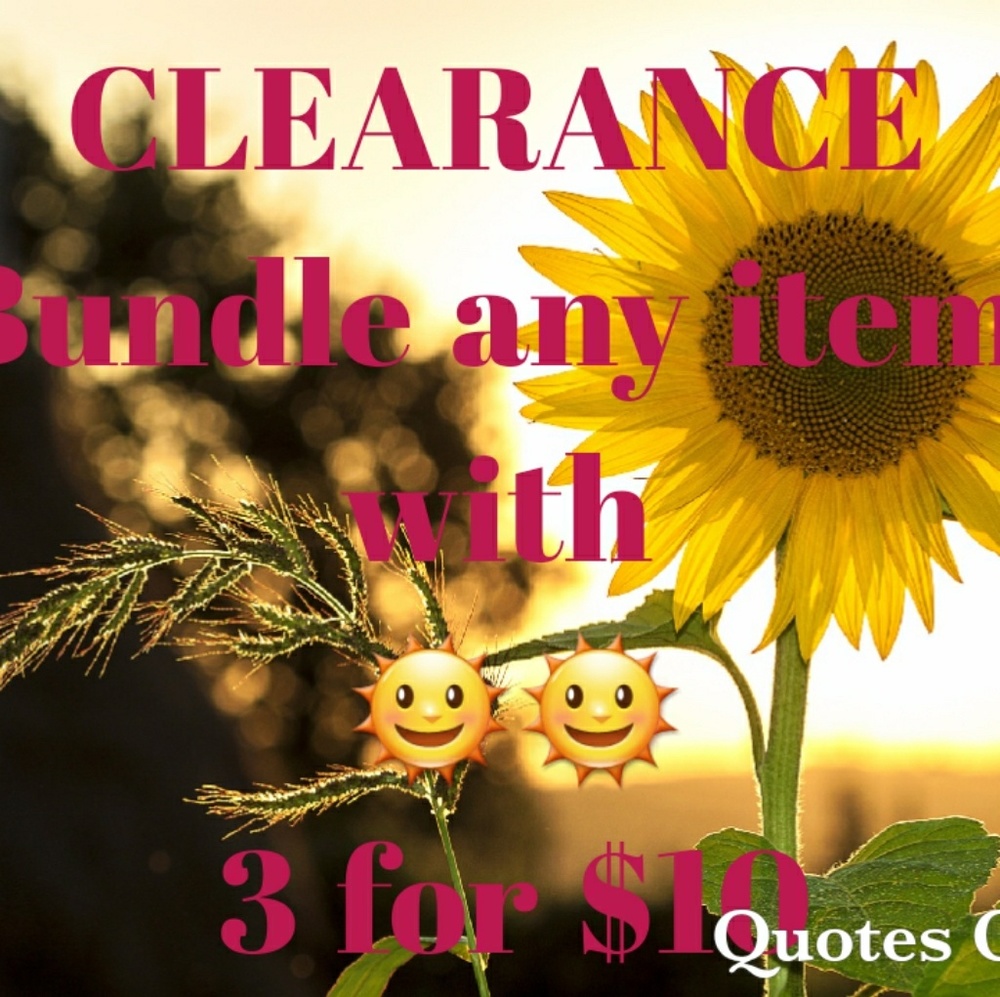 🌞🌞 CLEARANCE SALE 🌞🌞