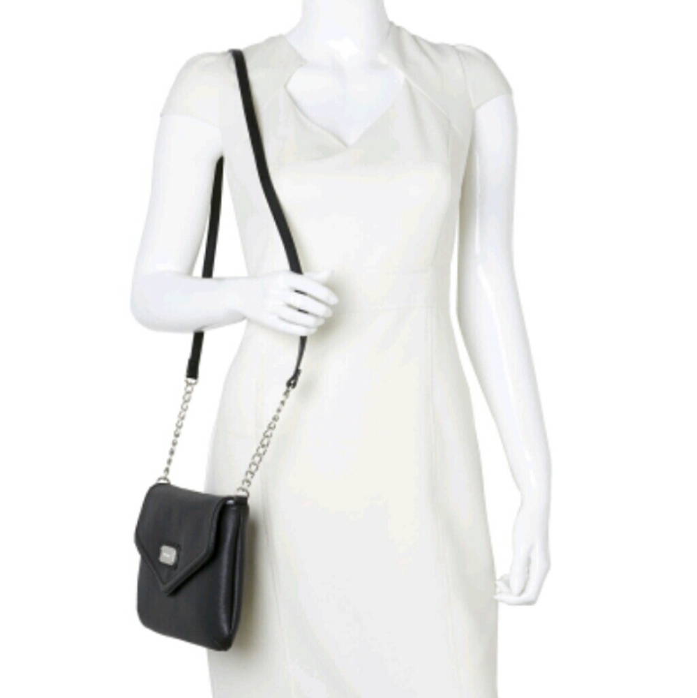 NWOT Nine West Black Kayla Crossbody Purse