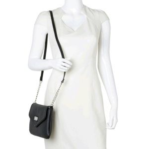 NWOT Nine West Black Kayla Crossbody Purse