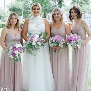 Mauve Floor Length Dress