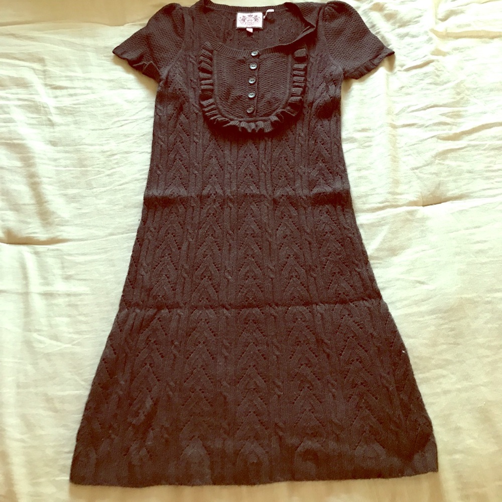 Juicy Couture Cap Sleeve Sweater Dress