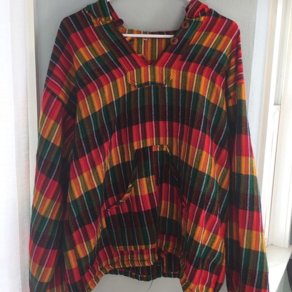 Incredible Peruvian Baja hoodie! Size M/L