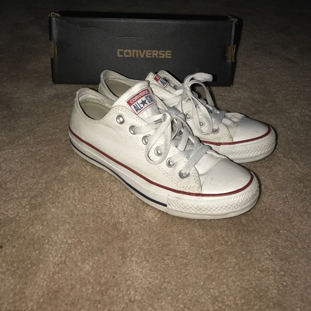 White Converse