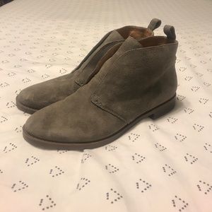 Suede Franco Sarto Booties Size 9