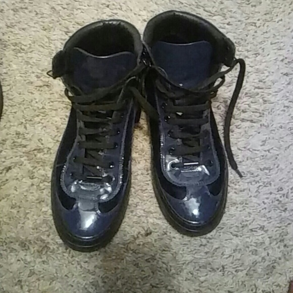 Jimmy Choo men sneaker size 8 - Picture 1 of 4