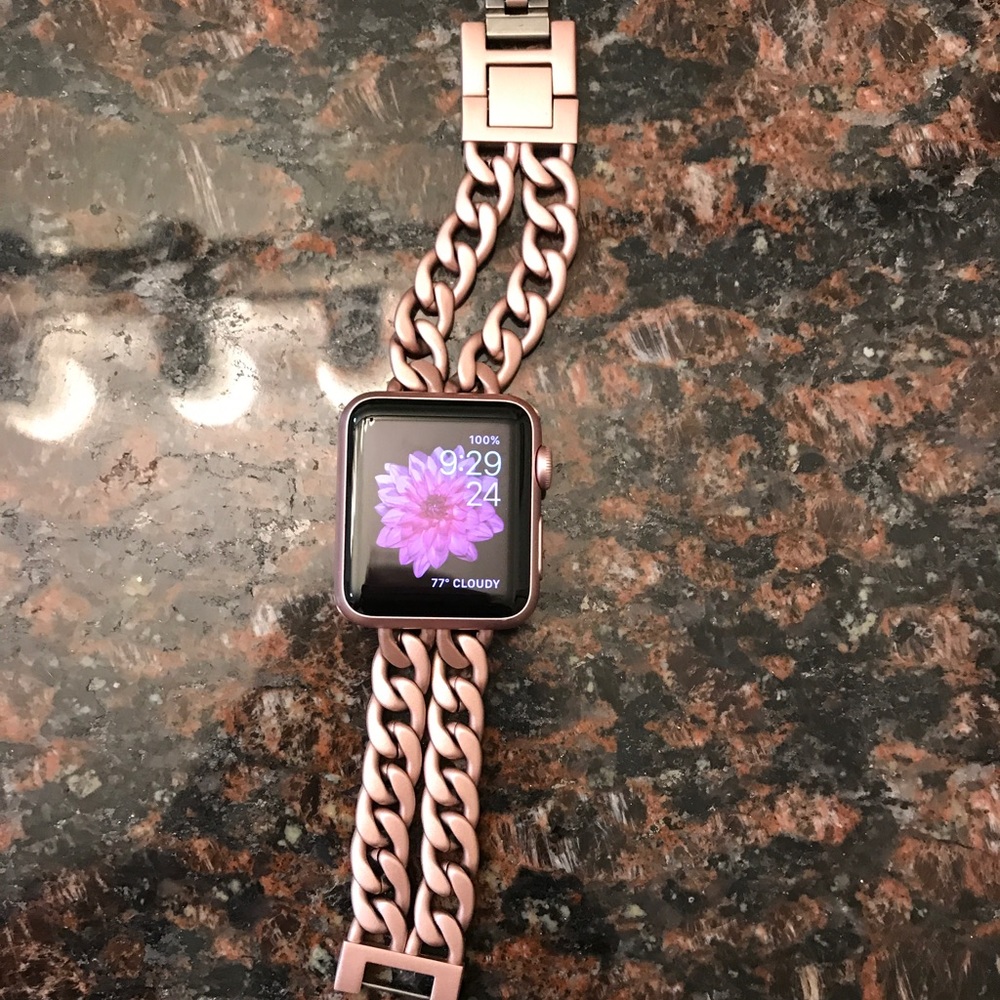 Rose gold Apple Watch 1 series 38mm