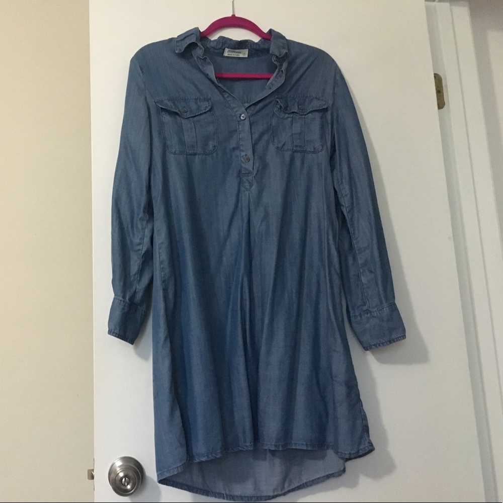 Just living denim dress size small