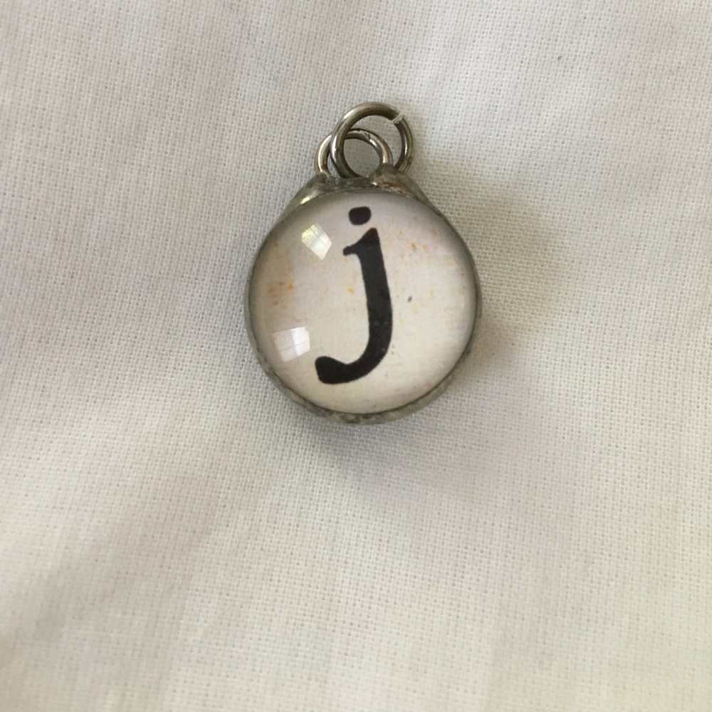 "J" pendant