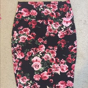 Love J Floral Pencil Skirt!