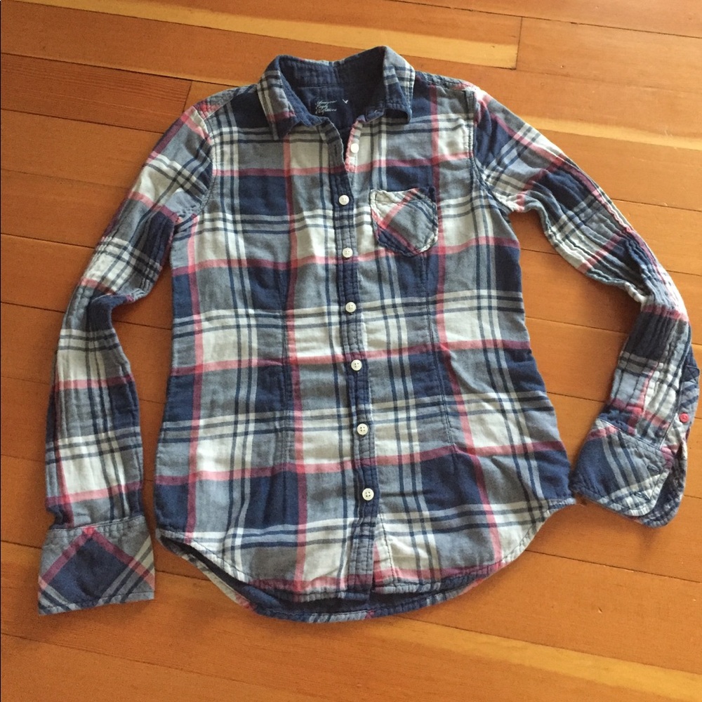 American Eagle Plaid Shirt