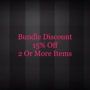 BUNDLE DISCOUNT