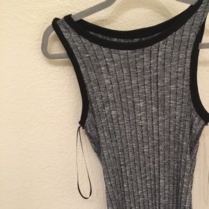 Grey beater dress