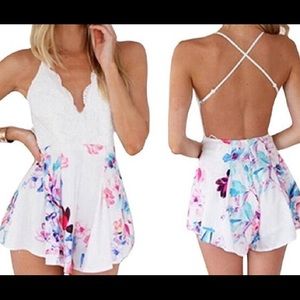 Floral romper