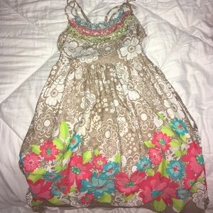Girls flower sundress