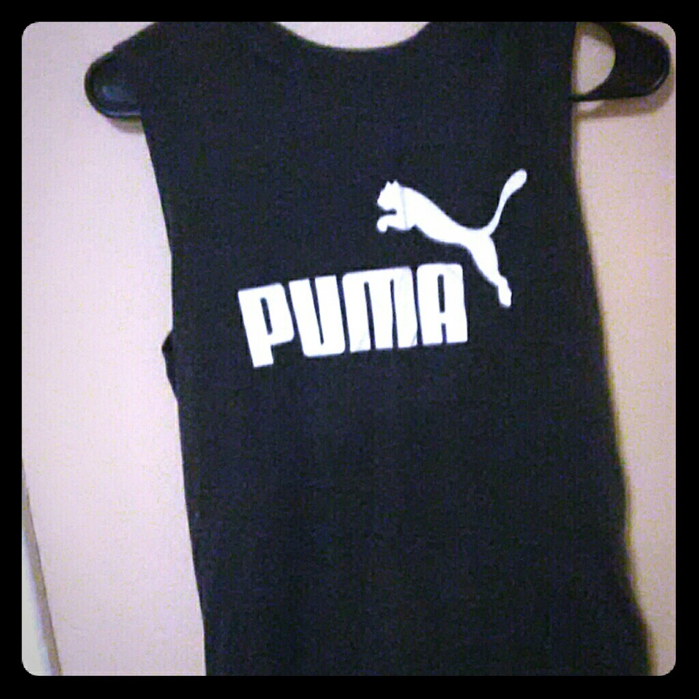 Puma Grey and White Tank top
