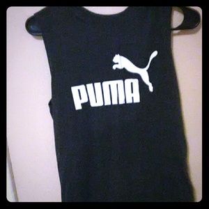 Puma Grey and White Tank top