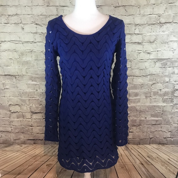 Free People Dresses & Skirts - Free People Open Back Lace Long Sleeve Dress