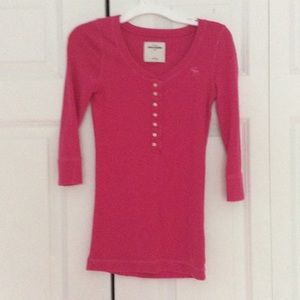 Dark pink Abercrombie top