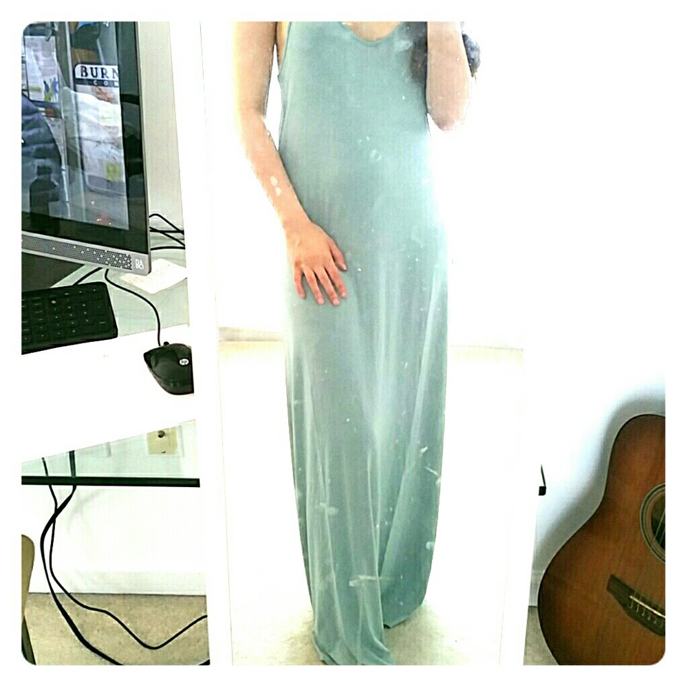 NWOT Mint Maxi Dress Boho Chic Size S Fits XS to M