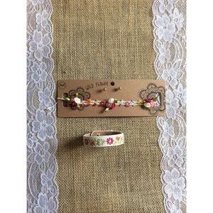 Choker Necklace with matching earrings!