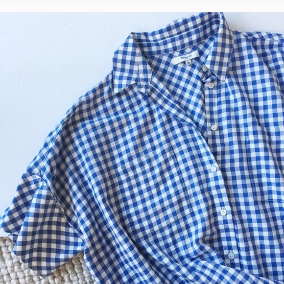 Madewell Courier Gingham Shirt - Picture 4 of 4
