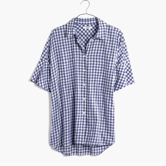 Madewell Courier Gingham Shirt - Picture 3 of 4