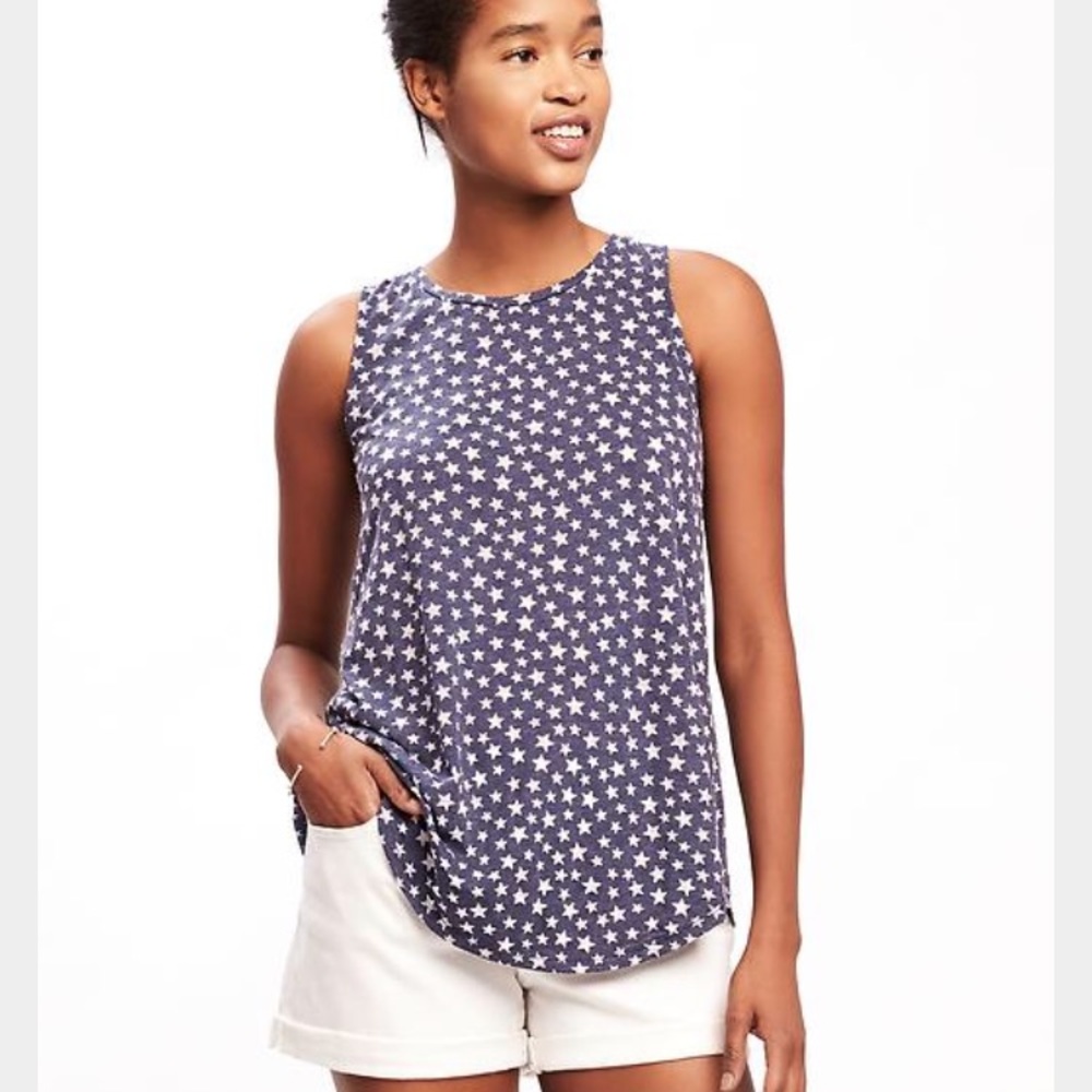 Star Pattern swing tank from old navy