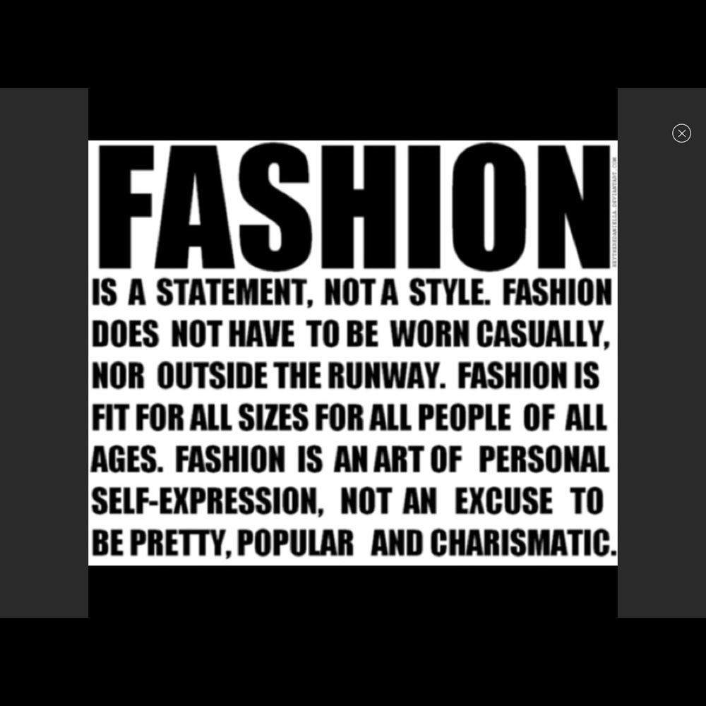 Express yourself in the way you dress!