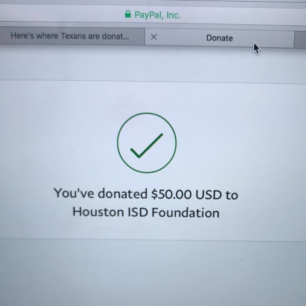 100% of profits will be donated