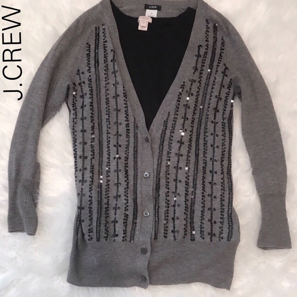 J.Crew Sequin Cardigan Size XS