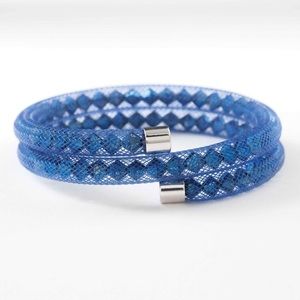 TouchstoneCrystal Swarovski Posh Bracelet,Cobalt