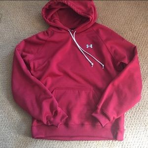 Under Armour Maroon Hoodie Small
