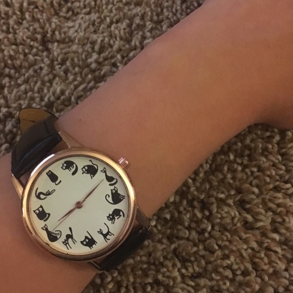 1 LEFT! Adjustable Stainless Steel Cat Watch - Picture 6 of 6