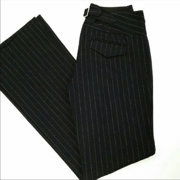 Express Editor Pinstripe Pants - Picture 2 of 3