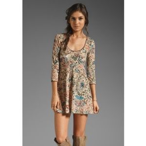 Free People Velvet Burnout Dress