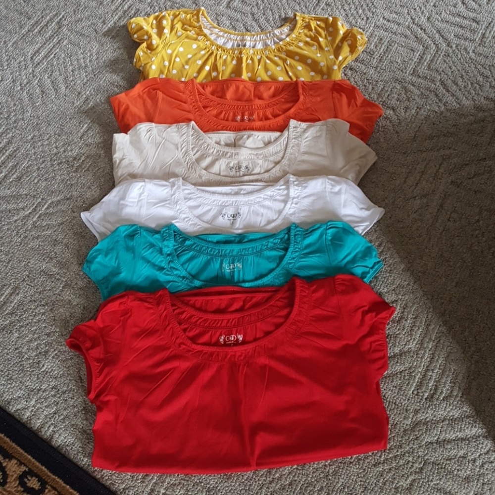 Lot of 6 dressy tshirts