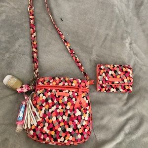 Vera Bradley purse and wallet
