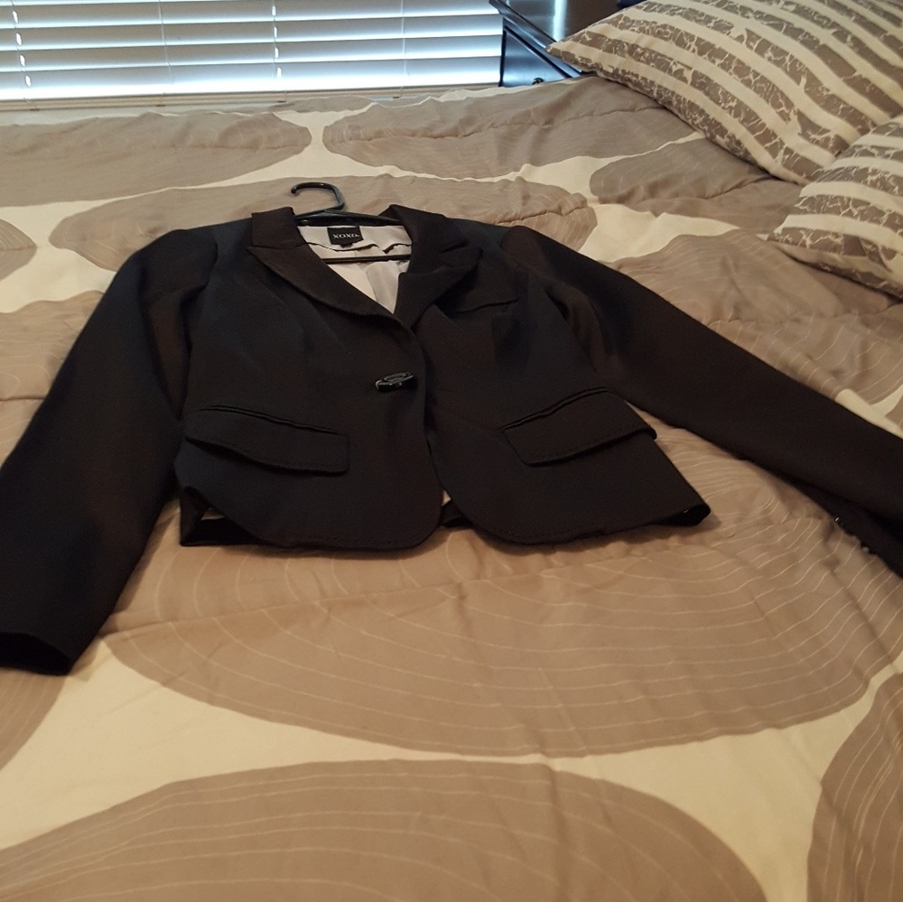 Black pant suit
