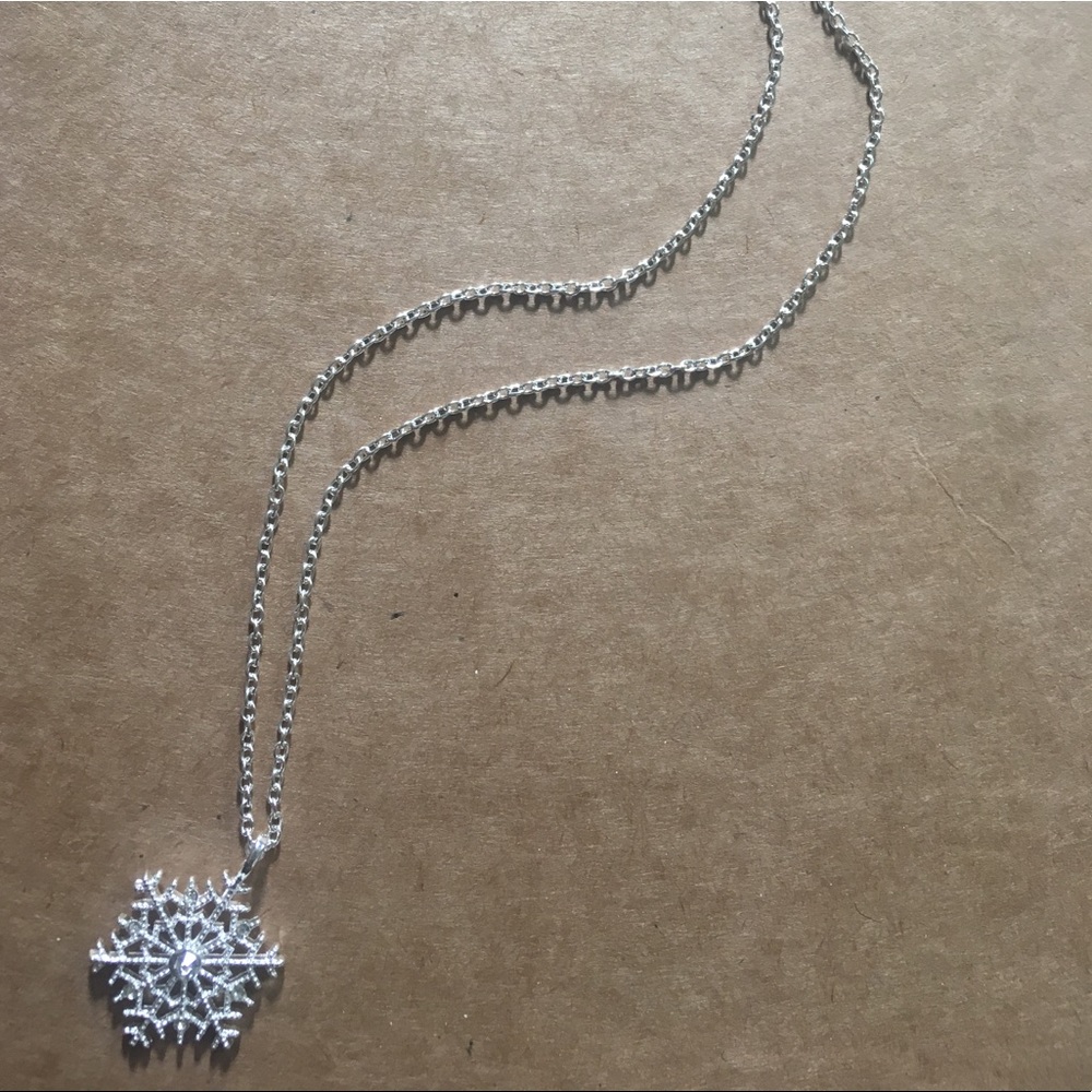Winter Snowflake Necklace