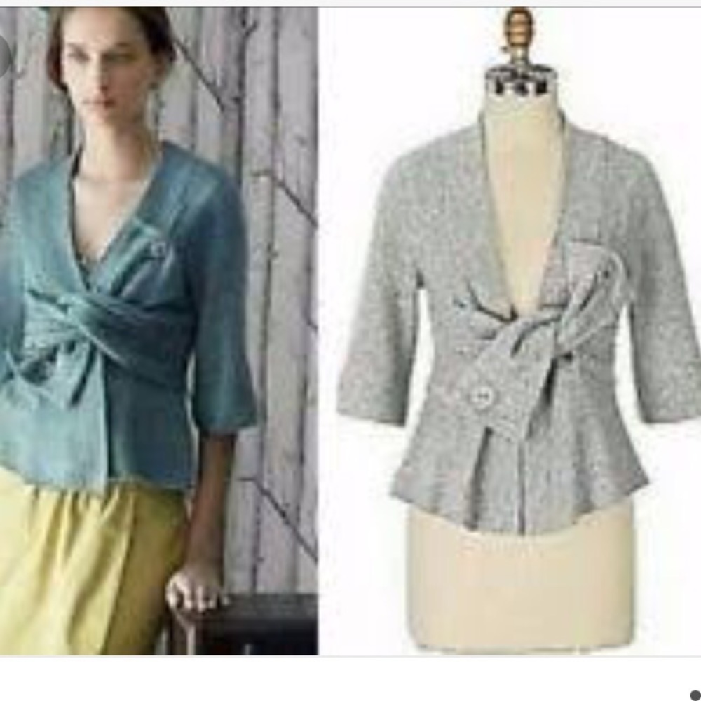 Anthropologie Pick and Choose wrap sweater