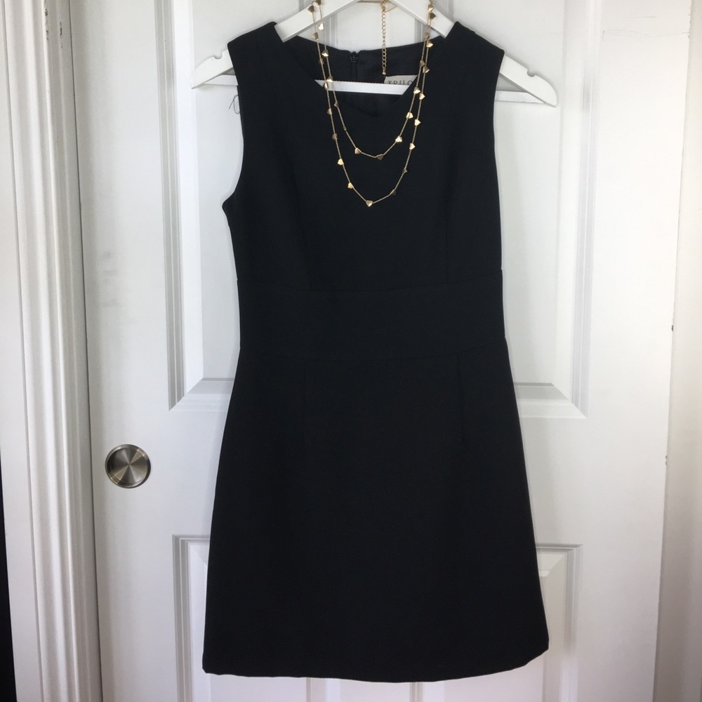 BLACK SLEEVELESS DRESS ✨