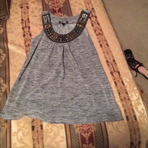 Beaded tank top