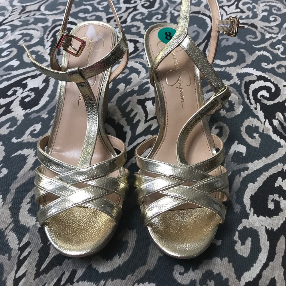 Jessica Simpson wedges