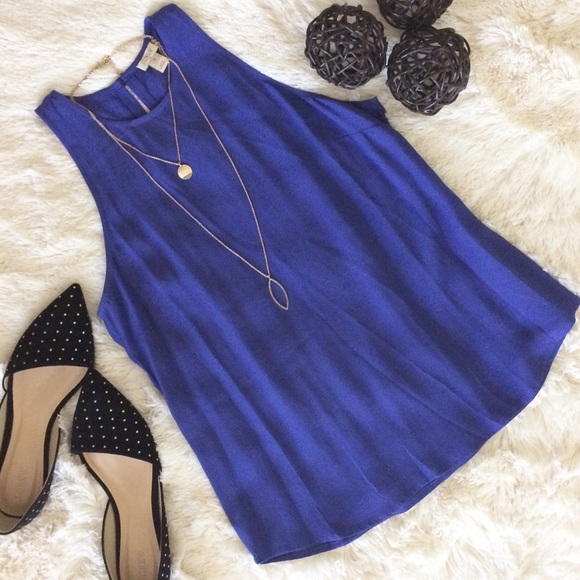 J. Crew Tops - J. Crew Racer Back Crepe Tank