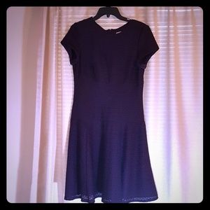 Purple cocktail dress