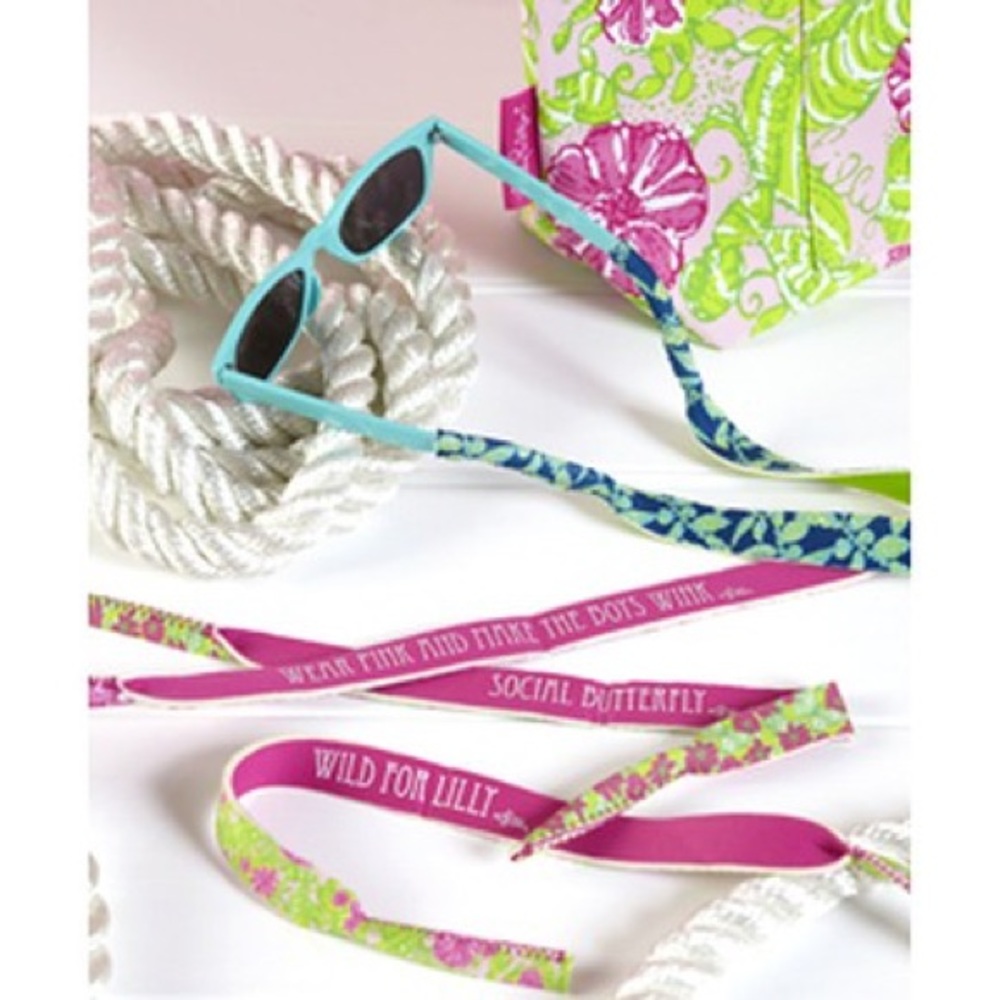 LILLY PULITZER GLASSES STRAP "BLOOMIN CACOONIN"
